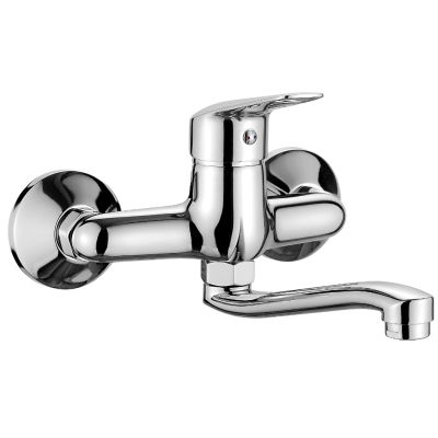 Deante BMO_050M wall-mounted washbasin tap