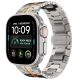 Tech-Protect Stainless Band for Apple Watch 44 / 45 / 46 / 49 mm – silver-orange