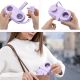 4. Orico AP3 65W GaN 6in1 Power Strip 2x AC + 2x USB-A + 2x USB-C - Purple