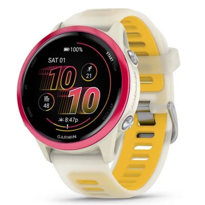 Garmin Forerunner 570 42mm Bone/Raspberry Aluminum watch