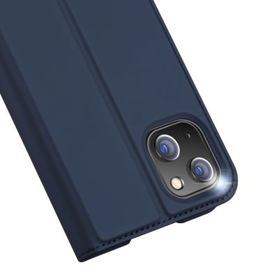 3. Dux Ducis Skin Pro Holster Flip Cover for iPhone 14 Plus blue