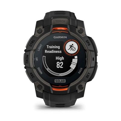 11. GARMIN Instinct 3 45mm SOLAR Black smartwatch
