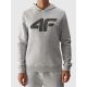 Men's sweatshirt with hood, open, 4F 4FWMM00TSWSM1464-27M