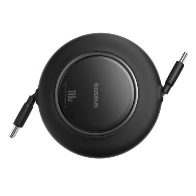 3. Baseus Free2Pull Mini 100W Retractable USB-C Cable - USB-C 2m - Black