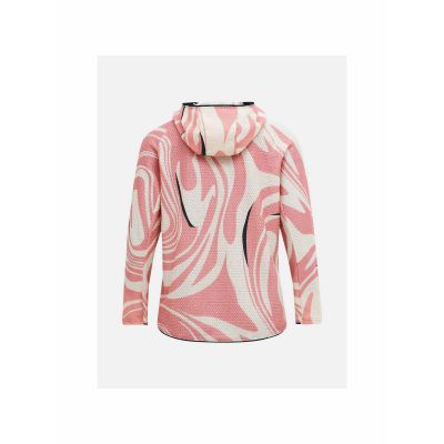 2. Women's PEAK PERFORMANCE W Freelight Aop Polartec Alpha Hood Pink