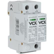 Photovoltaic DC surge arrester PV30 class T2 (C) 2P 1000V VCX