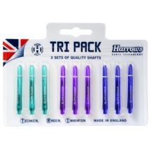 Shafty Harrows TRI PACK Supergrip 3x3 Colored