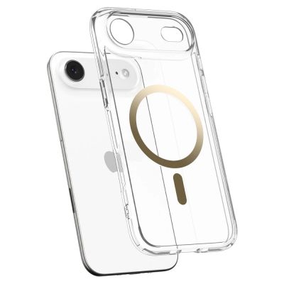 5. Spigen Ultra Hybrid MagSafe Case for iPhone 17 Air - Transparent Gold