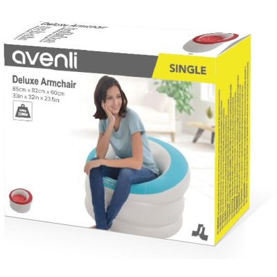 26. INFLATABLE CHAIR 27498 RED