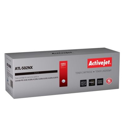 2. Activejet ATL-502NX Toner (Lexmark 502X/50F2X00 replacement; Supreme; 10,000 pages; black) - new chip