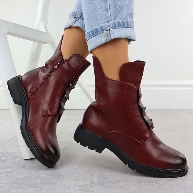 5. Jezzi W MR2501-4 JEZ454B insulated ankle boots