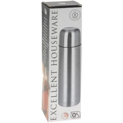 2. SILVER 500ML TRAVEL THERMOS