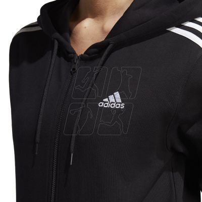 4. Sweatshirt adidas 3 Stripes FT Full-Zip R Hd W IC8769