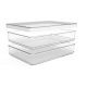 Rotho Multibag Loft Style 25L trans/white