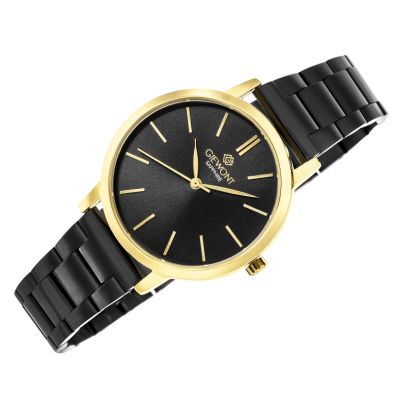 3. Giewont Sapphire Gold Black Women's Watch GW2360-B4