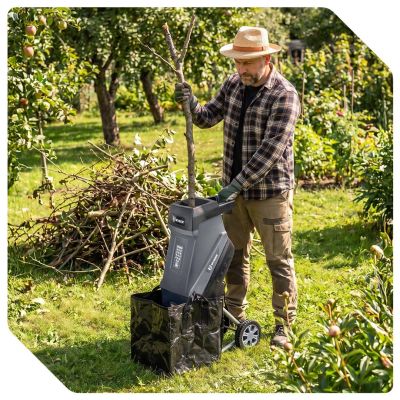 12. Electric branch shredder 2500W 45L W94205 WUBER