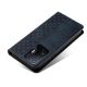 4. Magnet Strap Case Case for Xiaomi Redmi Note 11 Pro Pouch Wallet + Mini Lanyard Pendant Blue