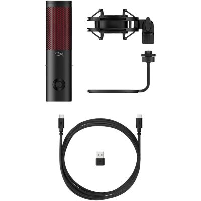 13. HyperX QuadCast 2 – USB Microphone (Black)