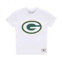 Mitchell &amp; Ness NFL Team Logo Tee Green Bay Pacers M BMTRINTL1053-GBPWHIT