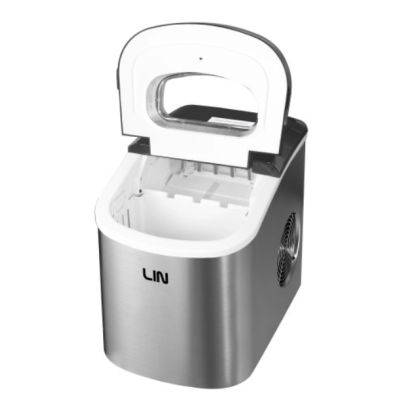 9. LIN ICE PRO-S12 silver ice cube maker