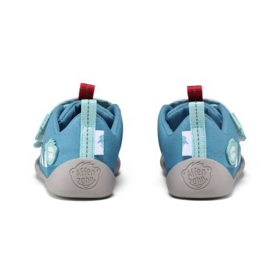 7. Affenzahn Halbschuh Baumwolle Lucky Shark Jr shoes 00391-30211