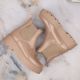 9. Galoshes lacquered on the Big Star W INT1918B platform, beige
