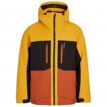 Protest PRTGOOZ men's snowboard jacket with waterproof zipper, yellow (P6710722/216)