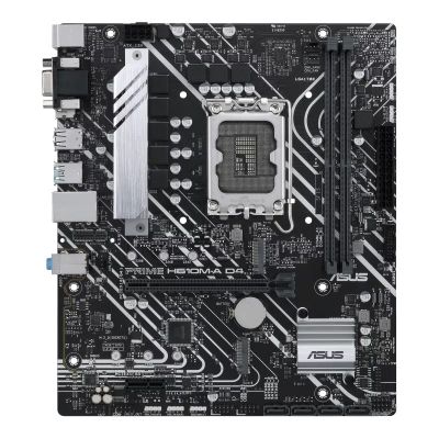 8. ASUS PRIME H610M-A D4-CSM Intel H610 LGA 1700 micro ATX