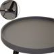 5. BALCONY FURNITURE SET TABLE AND 2 ANTHRACITE CHAIRS