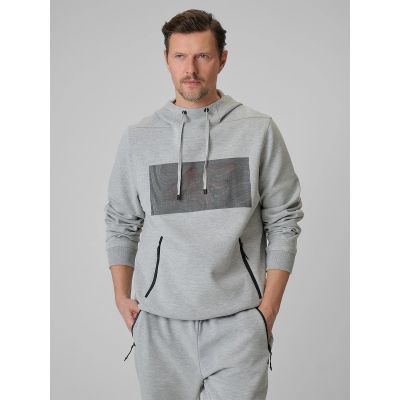 Men's regular hooded sweatshirt 4F 4FRSS26TSWSM2975-20S