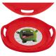 4. RED PROFILED UFO SNOW SAUCER R.M