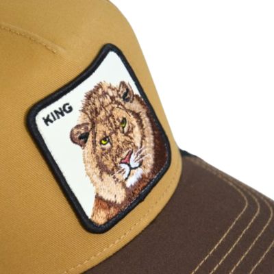 4. Goorin Bros. The King Lion Trucker Cap - 101-0388-WHISKEY