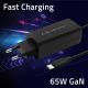 3. QOLTEC 65W GAN AC CHARGER | 5-20V | 3-3.25A | USB 3.1