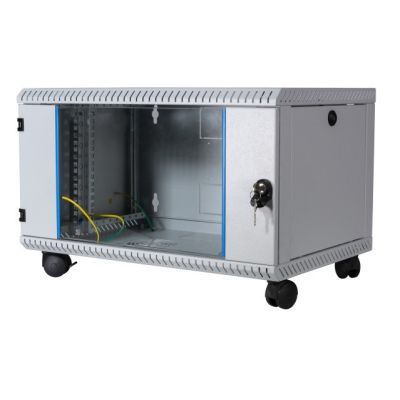 6. EFB 19" Wandgeuse 6HE, fest, 1-teilig, RAL7035, T=500