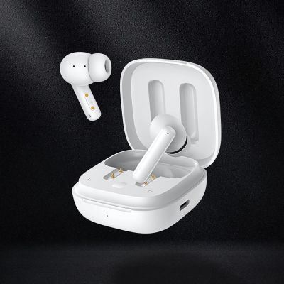 6. QCY T13 In-Ear Headphones with ANC IPX5 Bluetooth 5.3 - White
