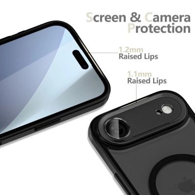 4. Tech-Protect MagCam MagSafe Case for iPhone 17 Air - Matte Black