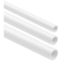 Rigid, smooth electrical installation pipe WHITE RL-20 2m (PACK 25 pcs.)