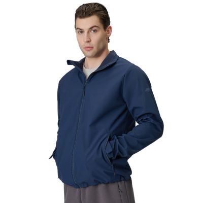 Men's softshell jacket 4F M548 navy blue 4FWSS26TSOFM548 31S
