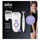 4. Braun Silk-épil 5 825 Power 28 tweezers White, Purple