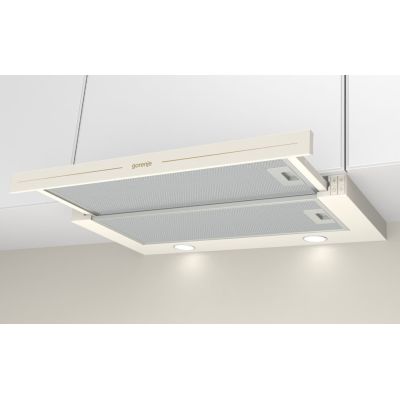 4. GORENJE BHP62CLI telescopic hood beige cream