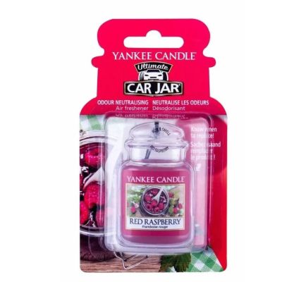 4. ULTIMATE RED RASPBERRY YANKEE Car Air Freshener