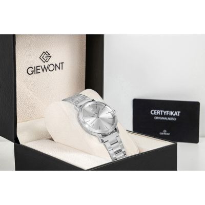 9. Giewont Sapphire Silver Women's Watch GW2360-B1