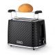 10. ELDOM TOSTER TO280C TOSTI 780 W SMOOTH ADJUSTMENT 7 POWER LEVELS BLACK