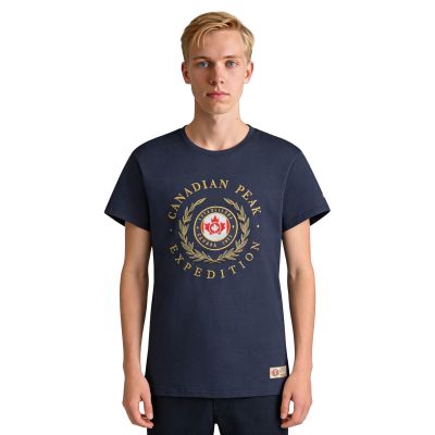 5. Canadian Peak JIGEREAK NAVY RM MEN 254 T-shirt (RBMSZ1230H/CP-MARINE)