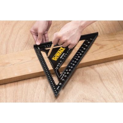 2. 300mm Aluminum Ruler Black, Yellow DeWALT DWHT25228-0