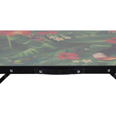 16. CAMPING TABLE 75x55x25-59CM FLOWER ENERO CAMP