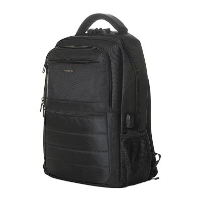 Vention KRK 20l Waterproof Laptop Backpack with USB Port and Anti-Theft Lock, Black