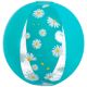 INFLATABLE BEACH BALL 50CM DAISY TURQUOISE 53174