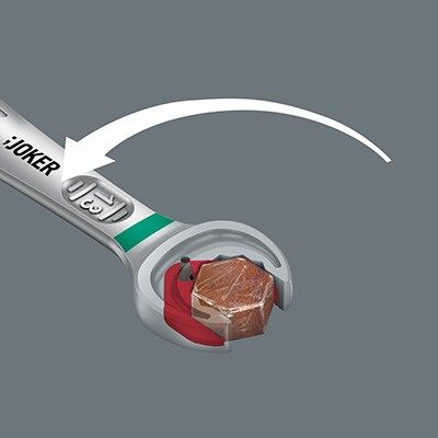 6. WERA ratchet open-end wrench, set of 11