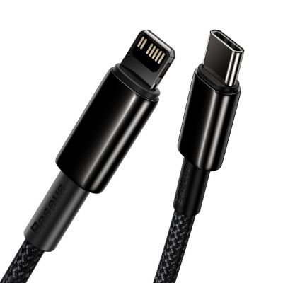 2. Baseus CATLWJ-A01 Lightning - USB-C PD 20W 480Mb/s 2m cable - black